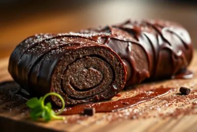Découvrez la recette incroyable du saucisson au chocolat : le dessert qui va étonner vos invités !