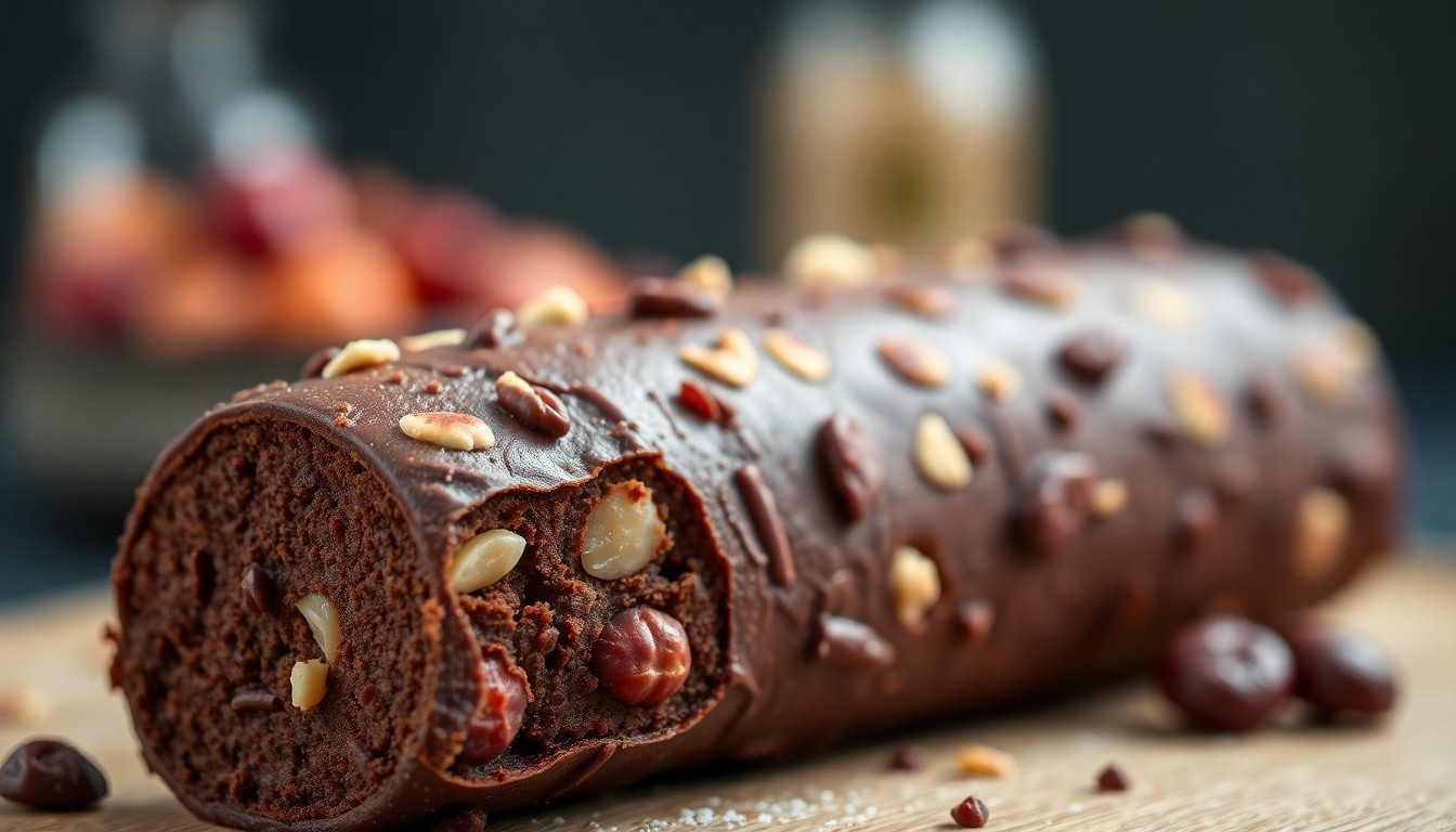 Pourquoi le saucisson au chocolat est le dessert idéal pour vos fêtes 