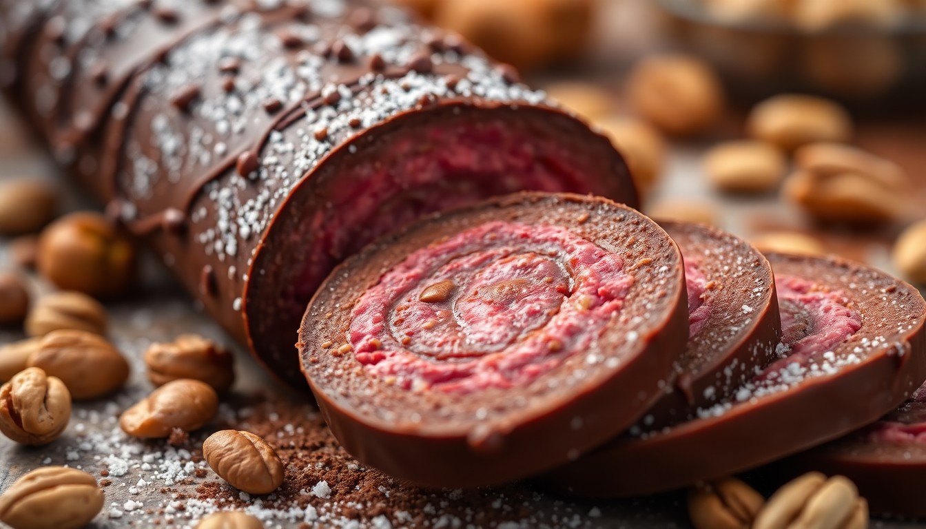 Quest-ce que le saucisson au chocolat une délicieuse évasion gourmande