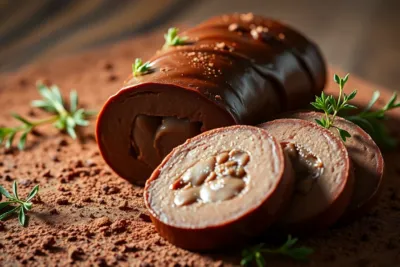 Saucisson au chocolat : la recette incontournable du trompe-l'œil gourmand qui ravive les souvenirs d'enfance !
