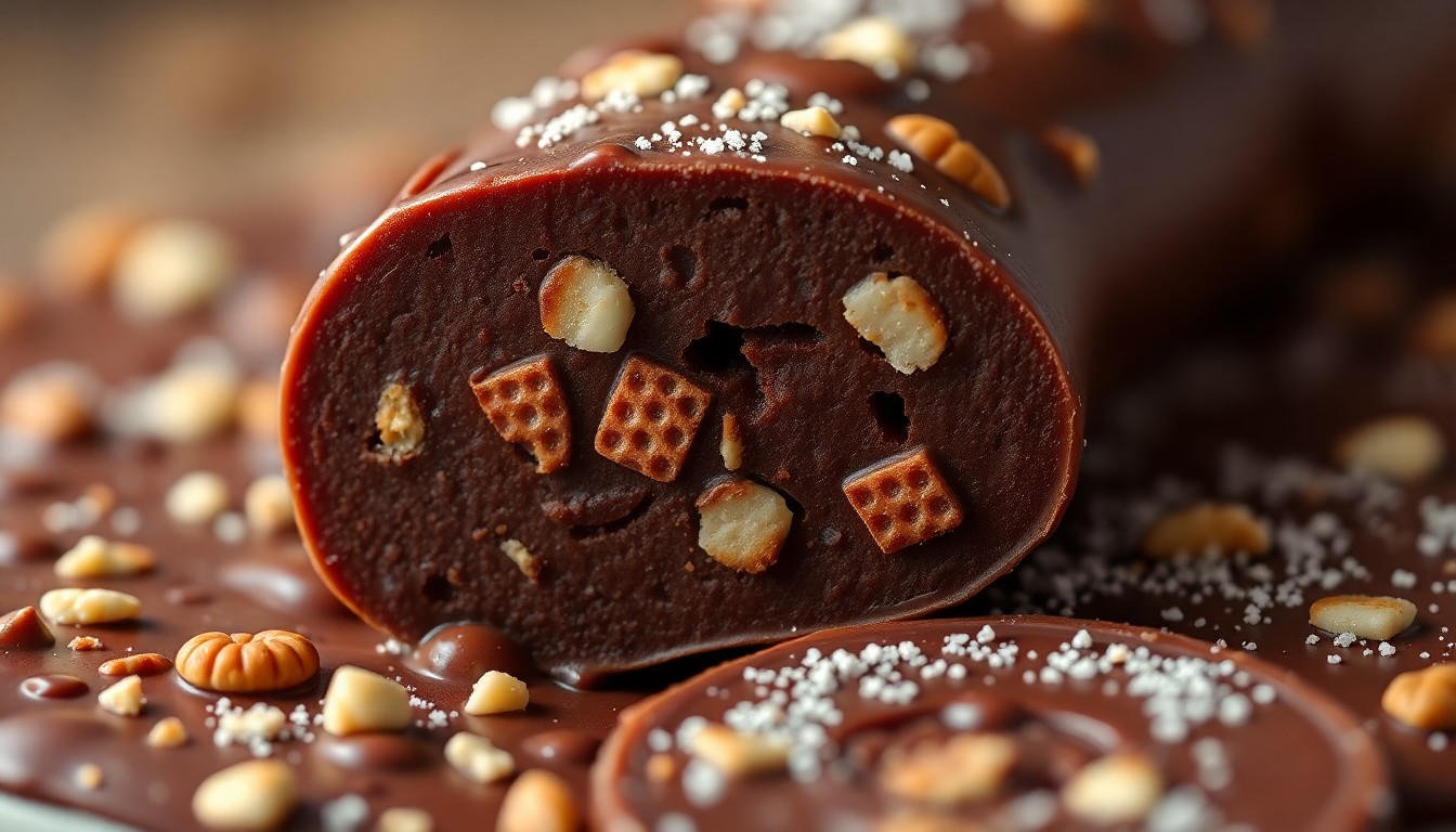 Quest-ce que le saucisson au chocolat  un délice trompe-lœil irrésistible