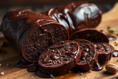 Saucisson en chocolat : la gourmandise inattendue qui va révolutionner vos apéros !