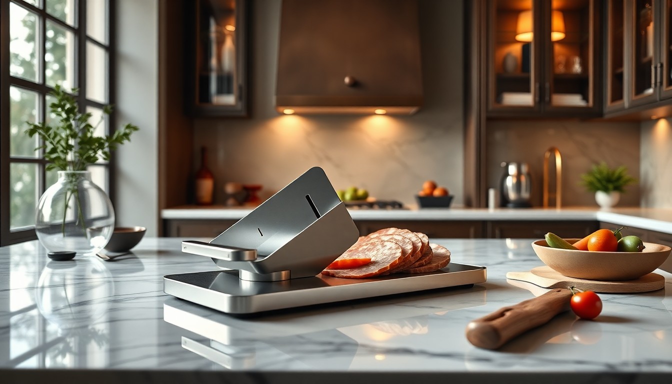 Découvrez la trancheuse pour saucisson : le secret des gourmets pour des tranches parfaites !