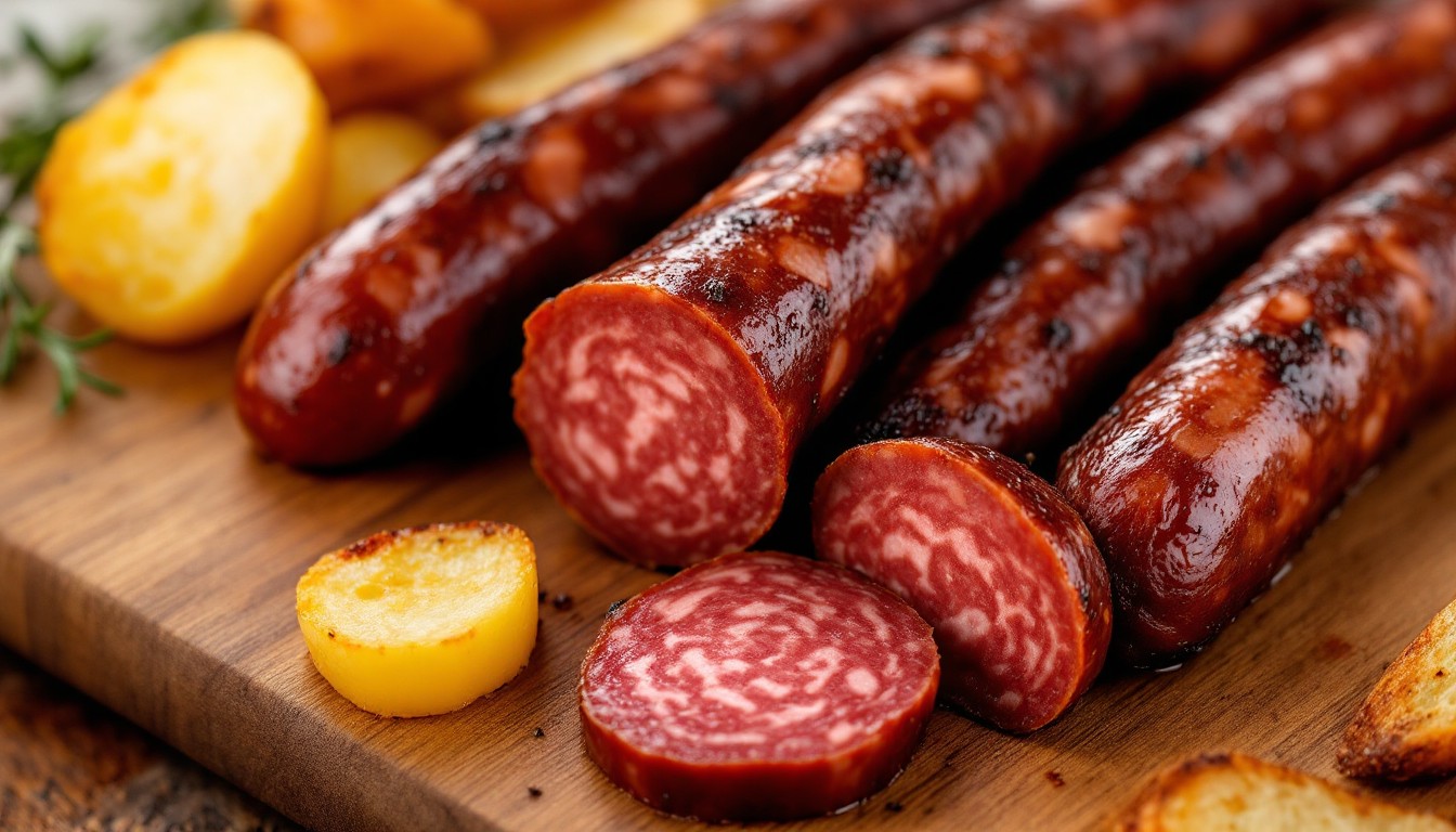 Quelles recettes et accompagnements pour sublimer le saucisson à cuire