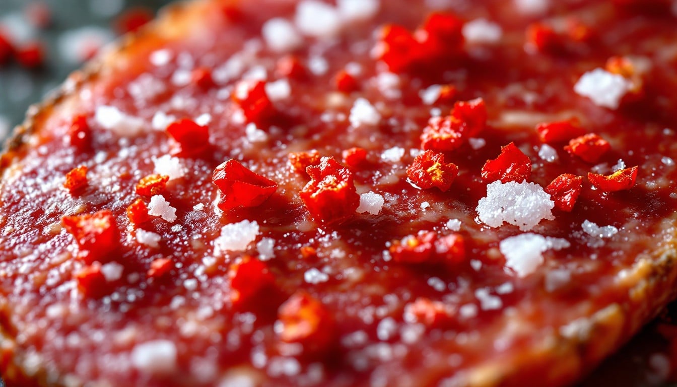 Les saveurs qui piquent ingrédients et composition