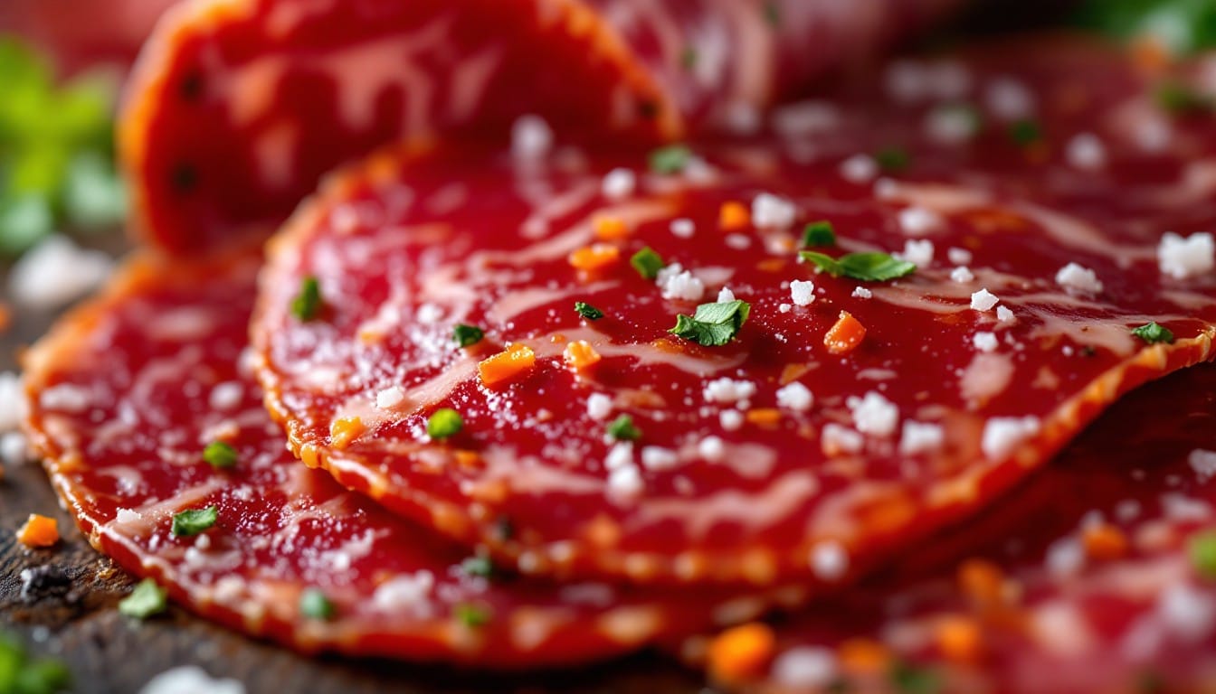 Les saveurs qui piquent ingrédients et composition