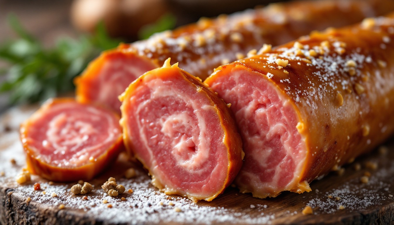 Quelles sont les caractéristiques uniques du saucisson Saint Agaûne 