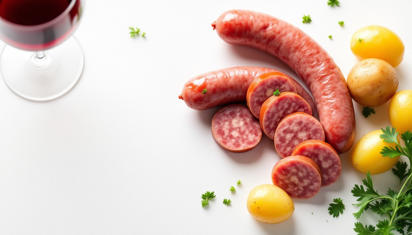 Quels accompagnements et vins pour déguster le saucisson de Lyon