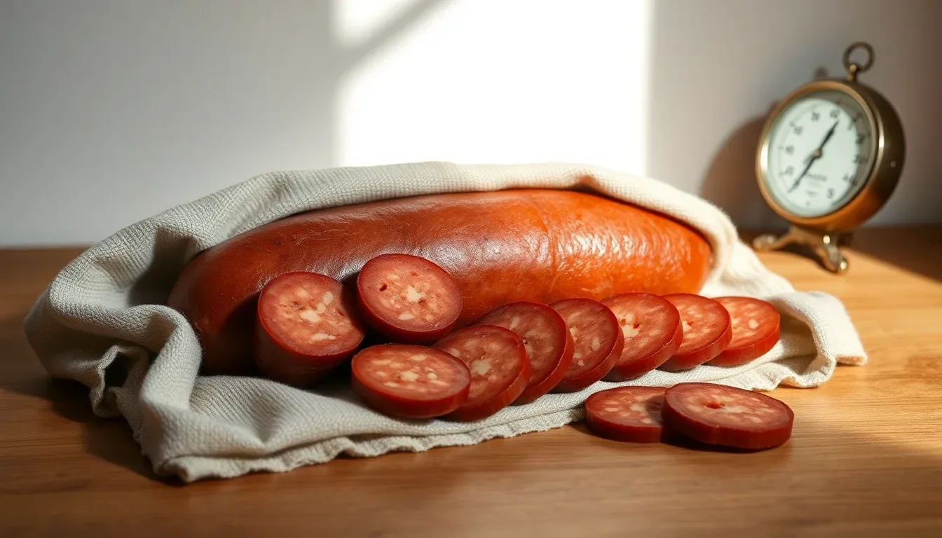 Comment conserver et déguster son saucisson à cuire maison 