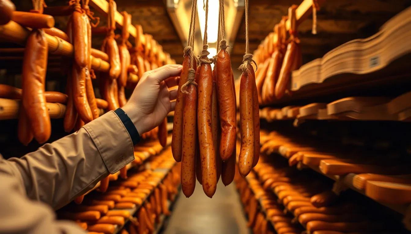 Comment faire le séchage et la maturation du saucisson à cuire 