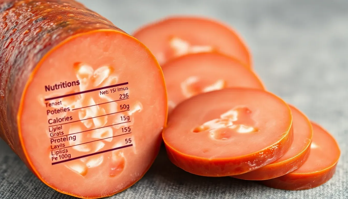 Comment lire les valeurs nutritionnelles du saucisson 