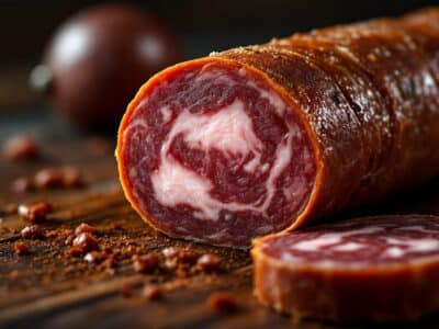 Saucisson de viande : découvrez le secret des artisans pour un goût inoubliable !